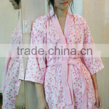 bath robe woman
