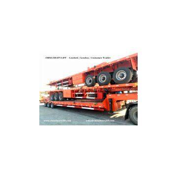10 CHINA HEAVY LIFT - Lowbed Trailer / Lowboy Trailer / Flatbed Container Trailer - CHINA HEAVY LIFT