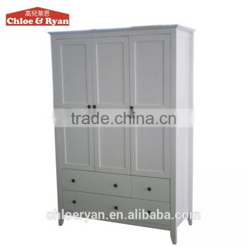 3 door bedroom wooden wardrobe,cloth wardrobe door designs