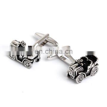 Mini Tractor Men Shirt Brand Cufflinks photo-2
