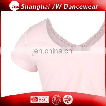 Pink Short Sleeve Leotard for Children photo-2