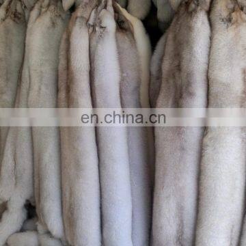 100% Real Blue Fox Fur Skin /Fox Fur Pelt For Garment Collar photo-3
