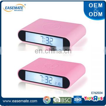 High quality silicone flip digital alarm clock