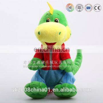 Customized cartoon animal dragon plush dinosaur backpack for kids