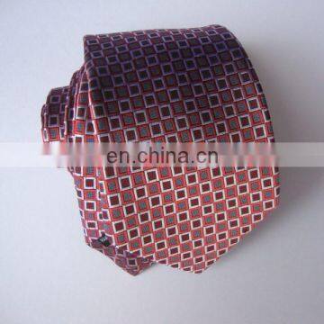 100% Silk Jaqarud Ties Checked Design