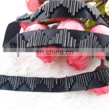 Wholesale Decorative Trim, Wholesale Trim, Beaded Lace Trim for Garment photo-3