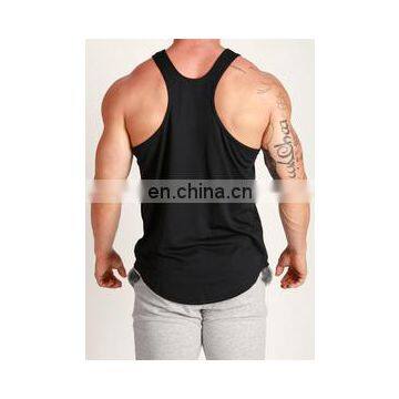 Wholesale Custom Oem Men's Fashion Gym Singlets - y back gym singlets - plain gym singlets