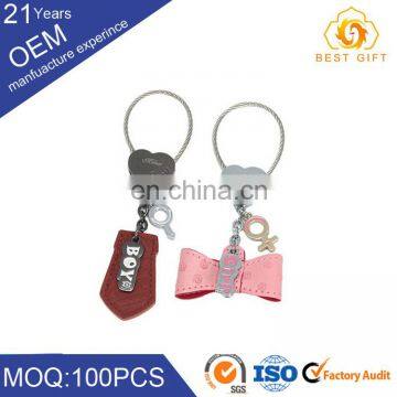 Promotional girl pendant lovely soft pvc key chain