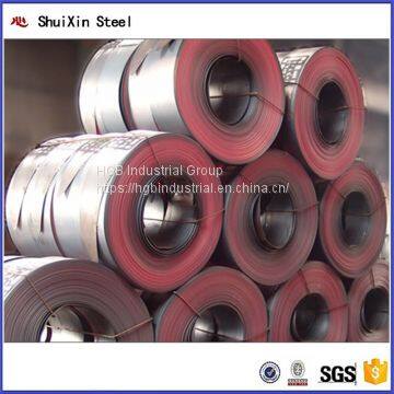 black construction Q195 hot rolled steel strip 125mm