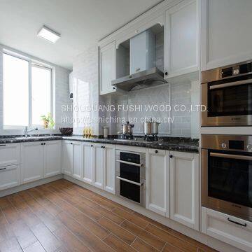 New Model Kitchen Cabinet Solid Wood photo-3