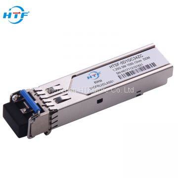 1.25Gb/s SFP DWDM 50GHz ZR 80km Transceivers