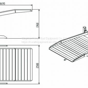 Hydraulic Tilting Car Parking Lift for Low Space Ce Approved photo-2
