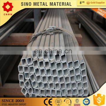 steel pipe supplier pre gi 38*25mm tube 12x12 square steel tube pipe