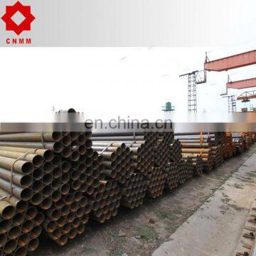 high quality weld black steel used scaffolding erw pipe in chilled water distribution for wholesales