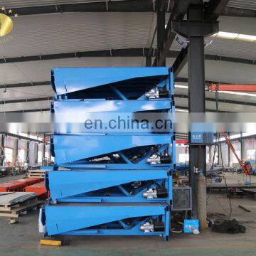 7LGQ Shandong SevenLift Pit Diagram Manual Hydraulic Dock Leveler