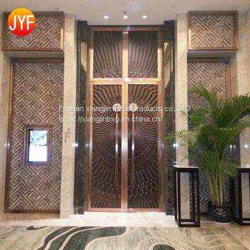 Jyf0039 Malaysia Stainless Steel Metal Partition Screen Wall Art Laser Cut Corten Steel Partition Screens Room Divider