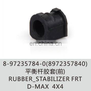 Auto part 8-97235784-0(8972357840) D-MAX RUBBER STABILIZER FRT 4X4