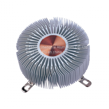 Extruded Aluminum Heat Sink 6000 Series Grade China supplier aluminum alloy extrusion heat sink