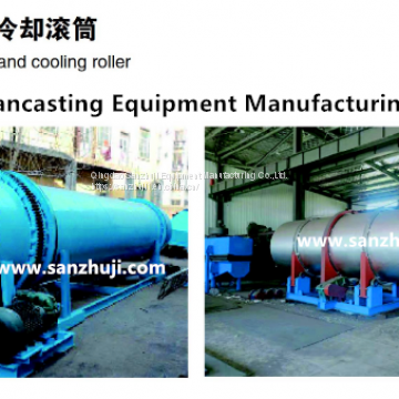 L series falling sand cooling roller