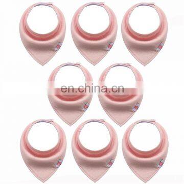 100% Organic Cotton 8 Pack Baby Bandana Bibs for Drooling and Teething photo-4