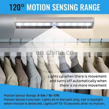 Aluminum Alloy Motion Sensor Led Closet Light Rechargecable USB Night Light Wardrobe Light photo-4