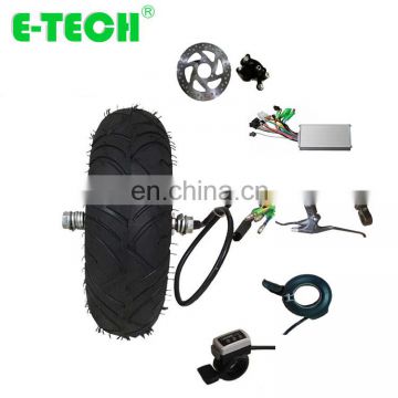 Electric wheelbarrow full kits 13 inch 250W 400W geared electric hub motor wheel with accessories