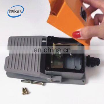 Thick Aluminum Shell Machine Pedal Switch LT4 Self-resetting Pedal Foot Switch Silver Contact photo-3