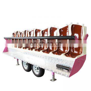 Fun Fair Ground Attractions Crazy Wave Amusement Rides Miami Trip Ride With Trailer for Sale photo-3