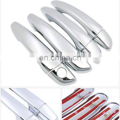 for Citroen C3 Aircross 2017 2018 2019 Luxuriou Chrome Door Handle Cover Trim Car Set Catch Styling Accessories 4Door Stickers