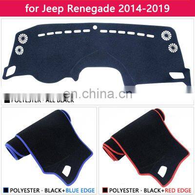 for Jeep Renegade 2014~2019 BU Anti-Slip Mat Dashboard Cover Pad Sunshade Dashmat Car Accessories Trailhawk 2015 2016 2017 2018 photo-3