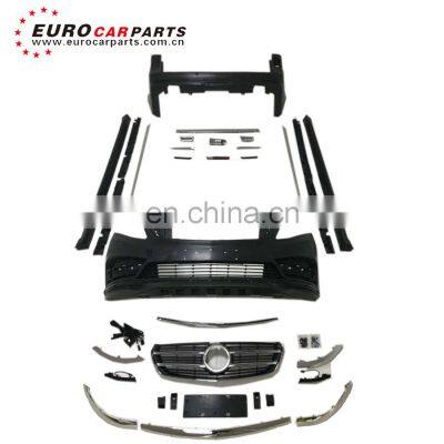 V class PP material body kit fit for V class w447 VITO V260 body kit with front bumper grille side skirt rear bumper