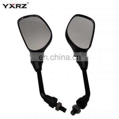 Durable material spare body part selfie BAJAJ PULSAR 135 180 plastic carbon flat back rearview side motorcycle mirrors