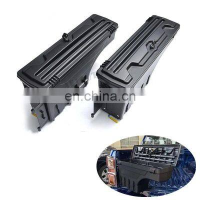 Hot Sale Black Plastic Pickup Rear Truck Bed Tool Box For Dmax 2020