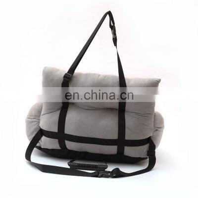 Pet Car Seat Winter Warm Dog's Nest Pet Car Booster Seat Safety Booster Portable Go Out Dual Purpose Dog's Nest