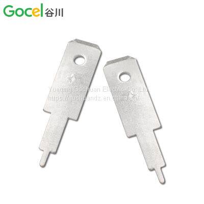 DJ6119-6.3x0.8 6.3 Circuit Board Insert 6.3 Series Terminal photo-2