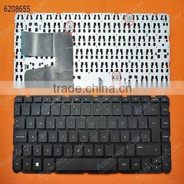 Laptop Keyboard For HP Pavilion 14-E BLACK(Without Frame,Without Foil,With 3 screws, For Win8),SP Layout