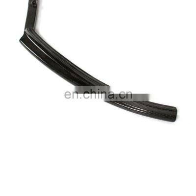 R Style Car Carbon Front Bumper Lip Spoiler for VW POLO 6 2011 photo-5