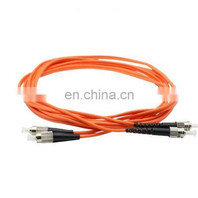 FC ST Duplex Multi mode 50/125 Optical Fiber Patch cord cabo de remendo de fibra Fiber Jumper FC ST Fiber Patch cord