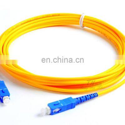 Fiber Optic Patch Cord SC/UPC to SC/UPC Simplex Single Mode 15M High Quality best price