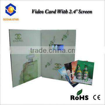 4.3inch Advertising Business Video Card Video Greeting Cards photo-2