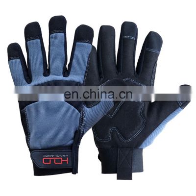 HANDLANDY waterproof warm leather Safety Car Repair Hand Protection construction Automotive Mechanical Work Gloves