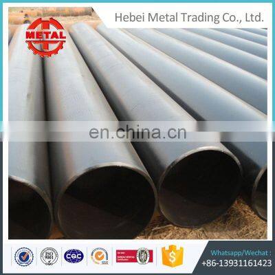Black Construction Material Mild Carbon Steel Pipe for Sale photo-5