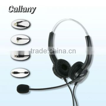 USB connector clear voice telephone headset call center