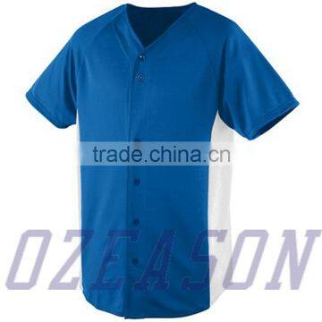 China Cheap Blank Baseball Jerseys,Fashion Plain Baseball Shirts photo-6
