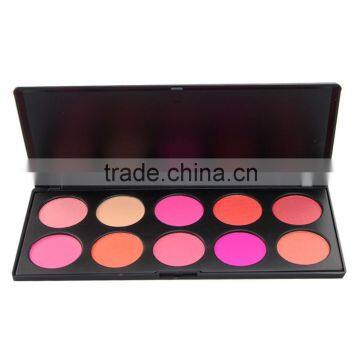 New 10 colors professional Blusher Blusher Palette