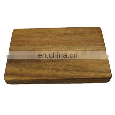 wholesale durable eco-friendly small size acacia solid wooden cutting board