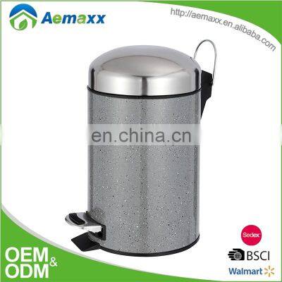 Many Size Lid Stainless Steel Trash Can Sanitary Bin for Ladies photo-2