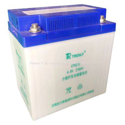 TROILY 5TN220 Iron-Nickel Battery 6V220AH Edison Battery Large-capacity Energy Storage