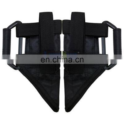 For Jeep JK for Wrangler 2007-2017 Hand Hold Fabric+Aluminum Alloy 2/4 Door Handle Cover Trim Accessories 07-17 photo-2