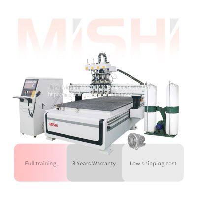 Woodworking Machinery 1325 1530 2030 2040 Multi Head Atc Cnc Routers Engraving Wood Carving Machine photo-2